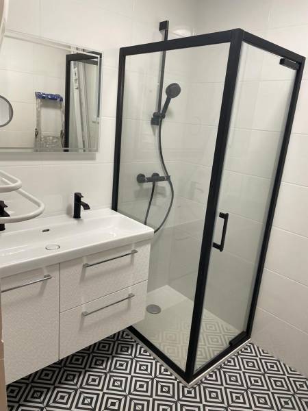 finition salle de bain