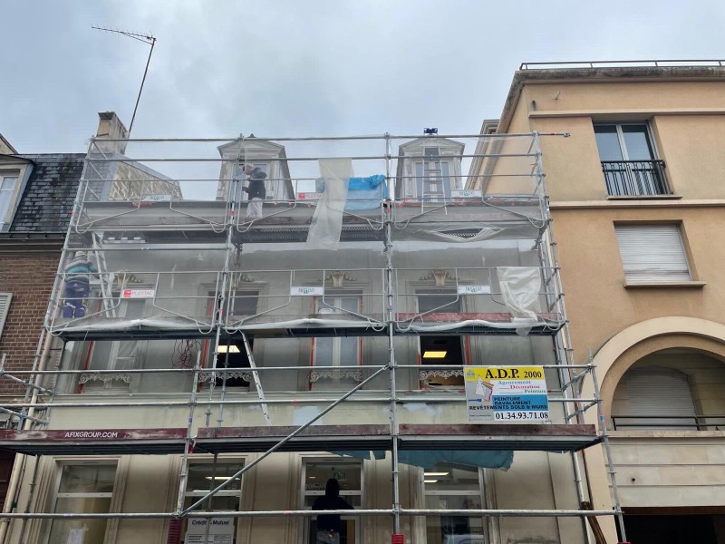 devis de ravalement de façade à Maisons Laffitte dans les Yvelines